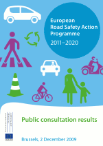 European Road Safety Action Programme 2011-2020: Public consultation results banner