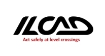 International Level Crossing Awareness Day (ILCAD) logo