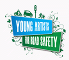 Young artists for road safety logo