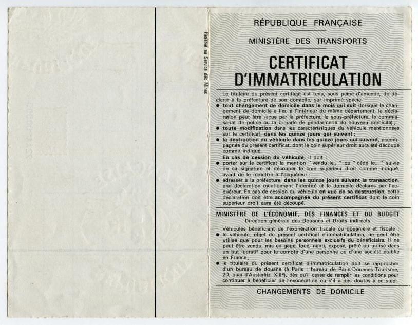 France VRC 1992 part 1 - Security feature 3 - Ultraviolet overprint and fluorescent printing
