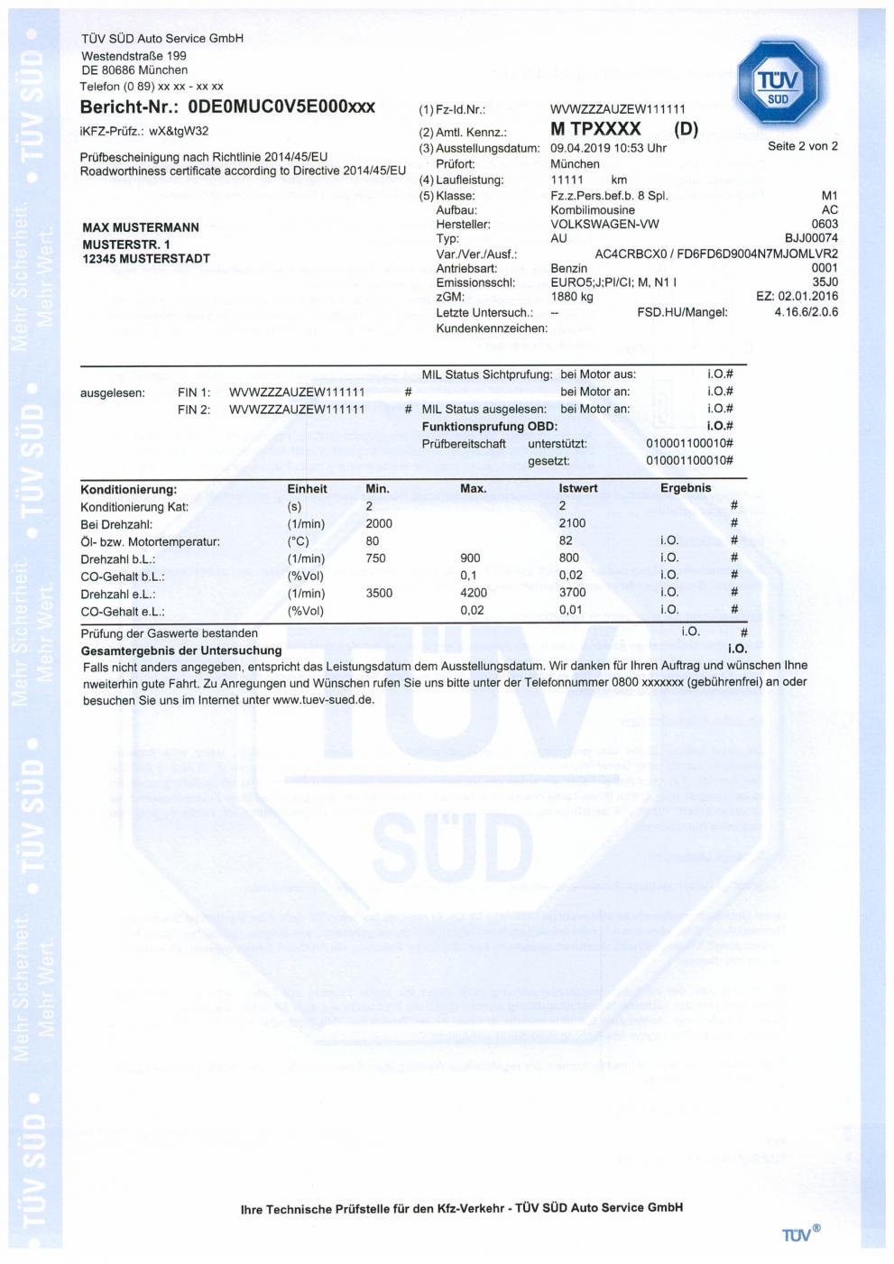 Germany RWC TUV SUD 3 - Page 2