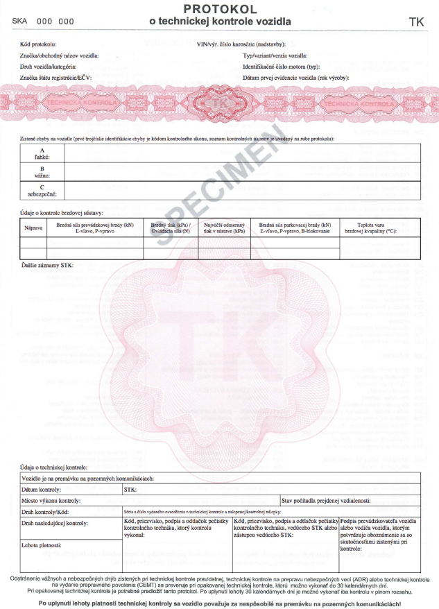 Slovakia RWC POT sample 3 SK EN until 2018 - Security feature 2 - Guilloche printing