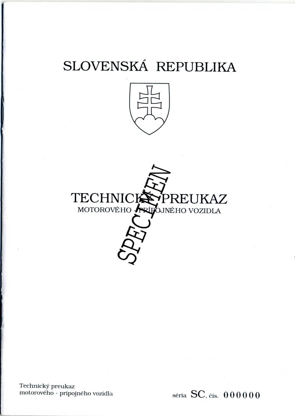 Slovakia VRC 1993 part 2 front