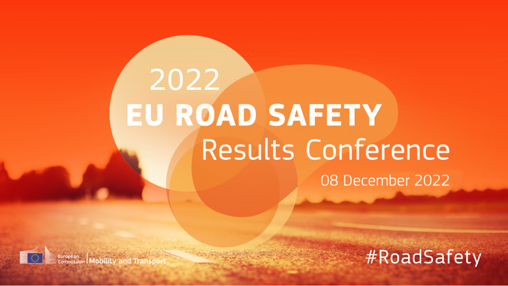 Road Safety 2022 results conference visual